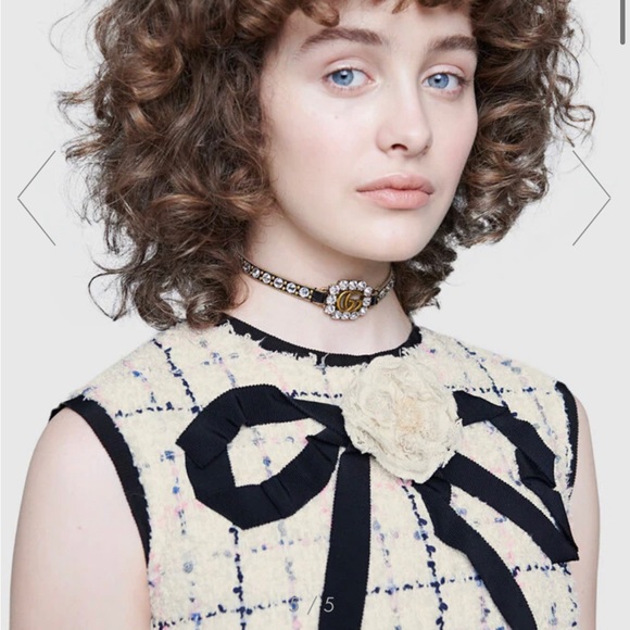 ❌❌SOLD❌❌ Gucci GG leather choker - Picture 9 of 10